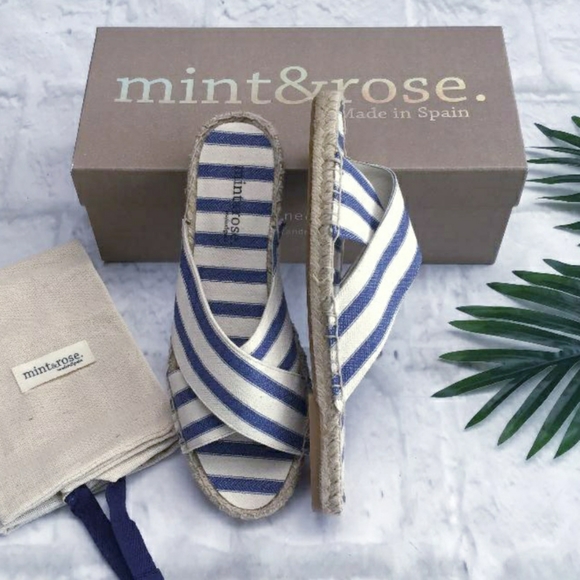 Mint & Rose Troya Espadrille Slides - Picture 4 of 10